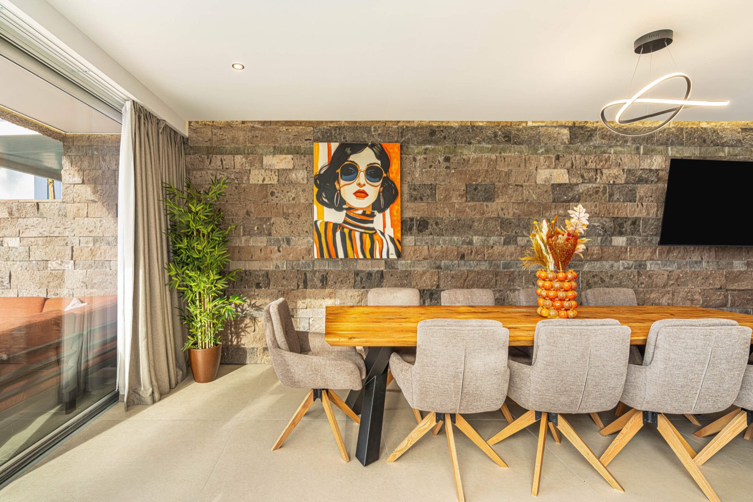 Comedor interior de Villa 32